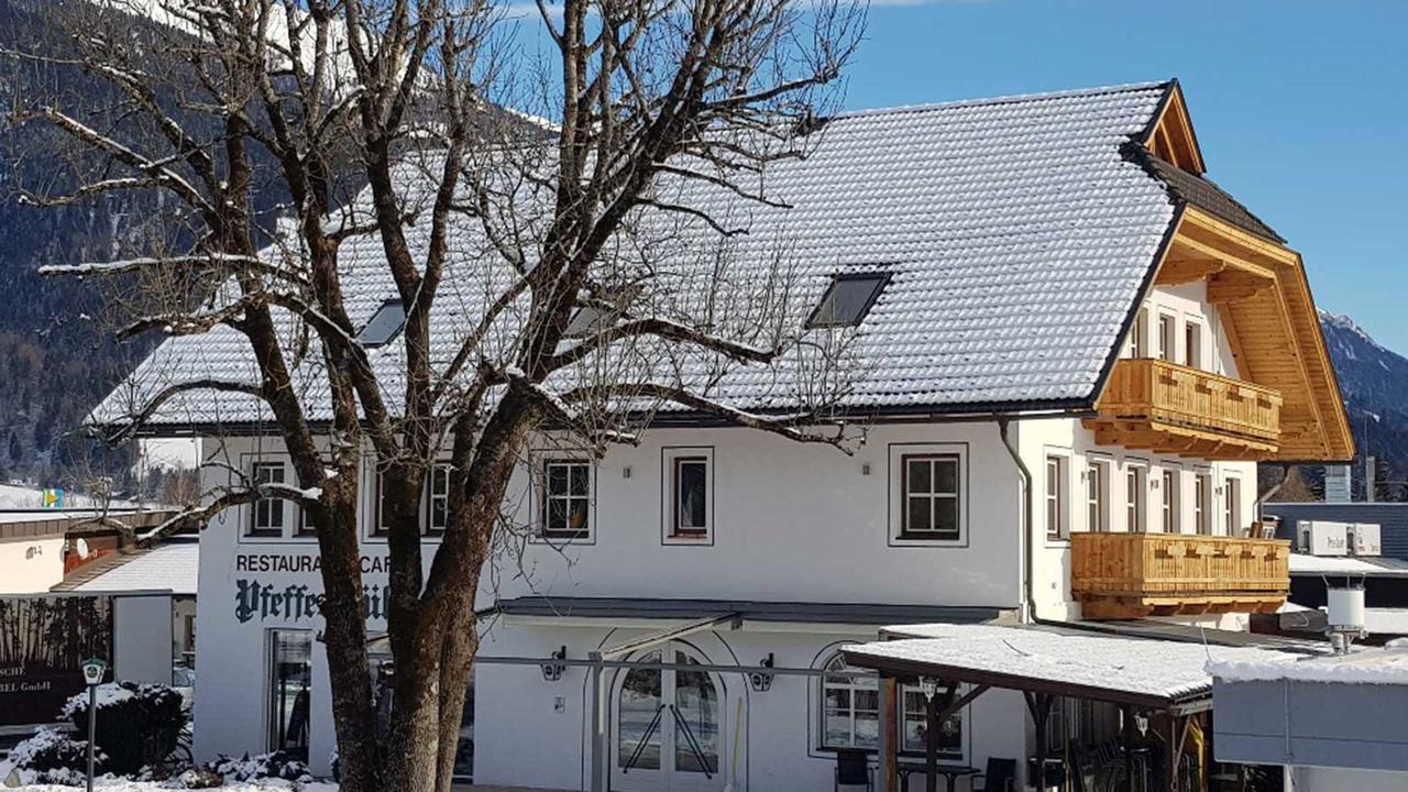 Landgasthof Pfeffermuehle Kotschach-Mauthen ภายนอก รูปภาพ